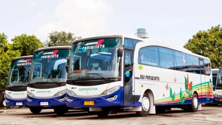 Info Lengkap Foto Dan Harga Sewa Bus Pariwisata Surya Putra